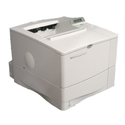 HP LaserJet 4100 Printer series Manuel utilisateur | Fixfr