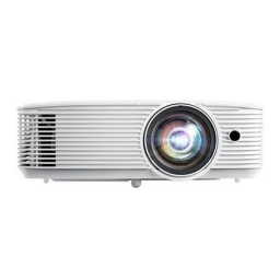 Optoma GT1080HDR Projector Manuel du propriétaire | Fixfr