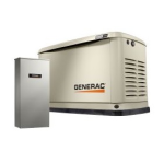 Manuel utilisateur Generac 14 kW G0072240 - G&eacute;n&eacute;ratrice refroidie par air