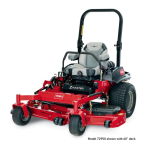 Toro Z558 Z Master, With 52in TURBO FORCE Side Discharge Mower Riding Product Manuel utilisateur