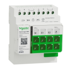 Schneider Electric SpaceLogic KNX Ecran Tactile 4&rdquo; Mode d'emploi