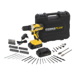 Powerplus POWX00820 DRILL/SCREWDRIVER 20V LI-ION 2BATT 74ACC Manuel du propri&eacute;taire