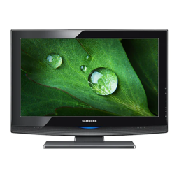 Samsung LA32B350F1 Manuel utilisateur | Fixfr