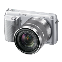 Sony Alpha NEX-F3 : Guide pratique + AI Chat & PDF | Fixfr