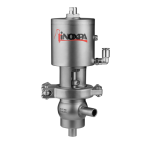 iNOXPA Double Seal Mixproof Valve INNOVA D Manuel utilisateur