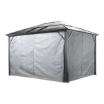 Sojag 10 ft. x 10 ft. Meridien Gazebo Guide d'installation