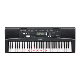 Manuel d'utilisateur Yamaha EZ-220 + Chat IA | Fixfr