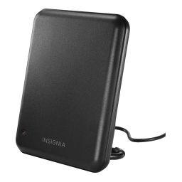 Insignia BE-ANT20FM Best Buy essentials - AM/FM Amplified Indoor Radio Antenna Guide d'installation rapide | Fixfr