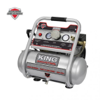 King Canada KC-6160V1 STATIONARY 6.5 PEAK HP 60 GALLON AIR COMPRESSOR Manuel utilisateur