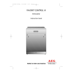 Aeg-Electrolux FCONTROLVI Manuel utilisateur