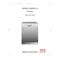 Aeg-Electrolux FCONTROLVI Manuel utilisateur | Fixfr