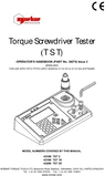 norbar 34278 TST  Guide de référence | Fixfr