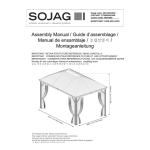 Manuel Gazebo Sojag&nbsp;: Chat IA et t&eacute;l&eacute;chargement PDF