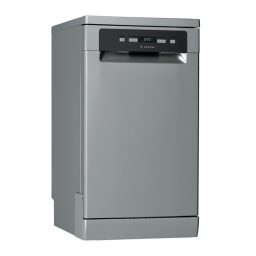 Ariston LSFC 3M19 X Dishwasher Manuel utilisateur | Fixfr