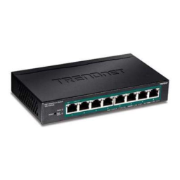 Trendnet RB-TPE-TG82ES 8-Port Gigabit EdgeSmart PoE+ Switch Fiche technique | Fixfr