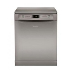 Ariston LFF 8P112 X EX 60HZ Dishwasher Manuel utilisateur | Fixfr