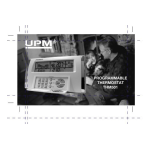 UPM THM501 Manuel utilisateur