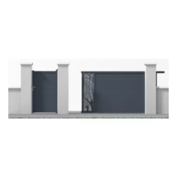 Castorama Portail en alu coulissant motorisé Suippe gris 3,50 x 1,50 m Manuel utilisateur | Fixfr