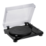 Audio Technica AT-LPW50PB Platine vinyle Owner's Manual