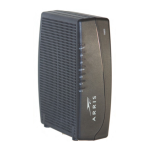 ARRIS Touchstone TM902: Mode d'emploi + IA