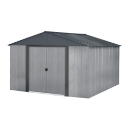 Arrow Storage Products DW1010HG Driftwood 10 ft x 10 ft Manuel utilisateur | Fixfr