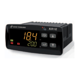 Ascon tecnologic KR1E Controller Manuel utilisateur | Fixfr