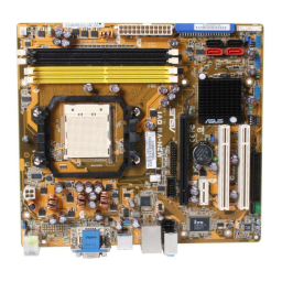 Asus M2N-VM DVI Motherboard Manuel utilisateur | Fixfr