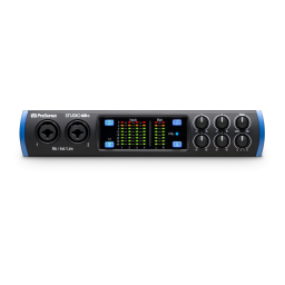 PRESONUS Studio 68c 6x6, 192 kHz, USB-C®-compatible Audio Interface Manuel du propriétaire | Fixfr