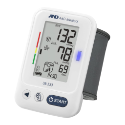 AND UB-533 Manuel utilisateur | Fixfr