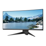 Alienware AW3418DW 34 Monitor Manuel utilisateur