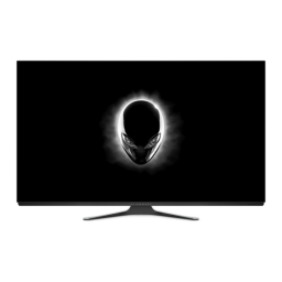 Alienware AW5520QF 55 OLED Monitor Manuel utilisateur | Fixfr