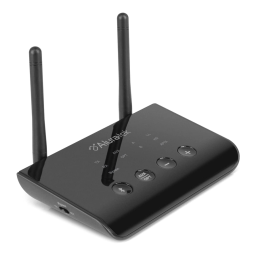 Aluratek ABCD54F Bluetooth Optical Audio Receiver / Transmitter | Dual Antenna | Bluetooth 5 | 100 ft. Range Guide de démarrage rapide | Fixfr