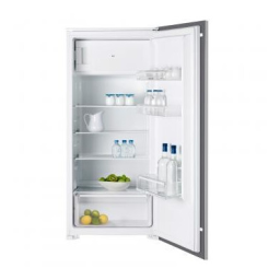 Brandt BIS624ES Built-in refrigerator Manuel utilisateur | Fixfr