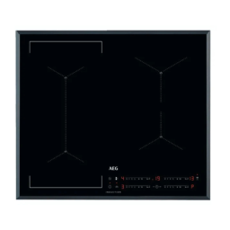 AEG IAE64421FB Table de cuisson à induction Manuel utilisateur | Fixfr