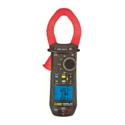 Chauvin Arnoux F407 Pince Multimètre | Chat IA & PDF | Fixfr