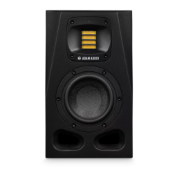 Adam A Series Manuel utilisateur | Fixfr