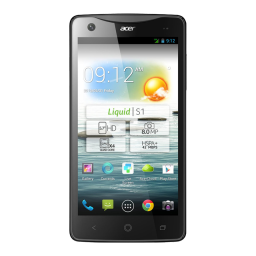 Acer Liquid S1 Duo Manuel utilisateur | Fixfr