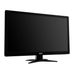 Acer G206HQL Monitor Manuel utilisateur