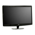 Acer H274HL Monitor Guide de d&eacute;marrage rapide