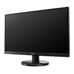 Acer K272HLE Monitor Manuel utilisateur