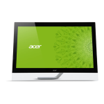 Acer T272HL Monitor Guide de d&eacute;marrage rapide