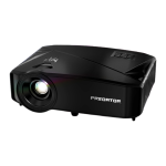 Acer GD711 Projector Manuel utilisateur