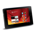 Acer A100 Tablet Manuel utilisateur
