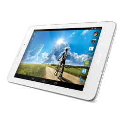 Acer ICONIA A1-713HD Manuel utilisateur | Fixfr