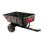 Brinly PCT-101BH 10 Cu. Ft. Poly Cart Manuel du propri&eacute;taire