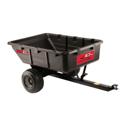 Brinly PCT-101BH 10 Cu. Ft. Poly Cart Manuel du propriétaire | Fixfr