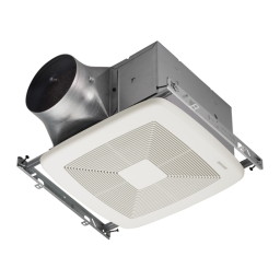 Broan ZB110 Ultra Green Series 0.3-Sone 110-CFM White Bathroom Fan Manuel utilisateur | Fixfr