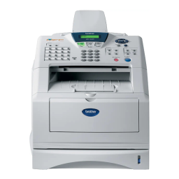 Brother MFC-8220 Monochrome Laser Fax Manuel utilisateur | Fixfr