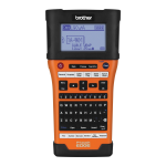 Brother PT-E500 P-touch Manuel utilisateur