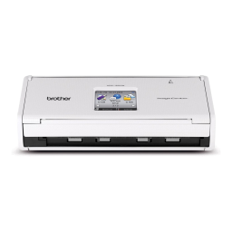 Brother ADS-1500W Document Scanner Manuel utilisateur | Fixfr